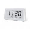 Nhiệt kế ẩm kế thông minh màn hình E-Ink Xiaomi Temperature and Humidity Monitor Clock góc nghiêng nền trắng