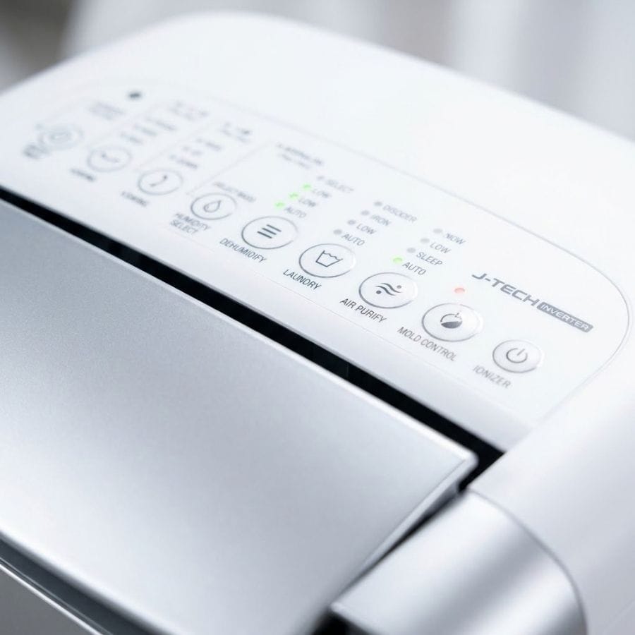 Máy Lọc Không Khí & Hút Ẩm Sharp DW-J27FV-S (Plasmacluster Ion 7000, 27L/Ngày, Màng HEPA)