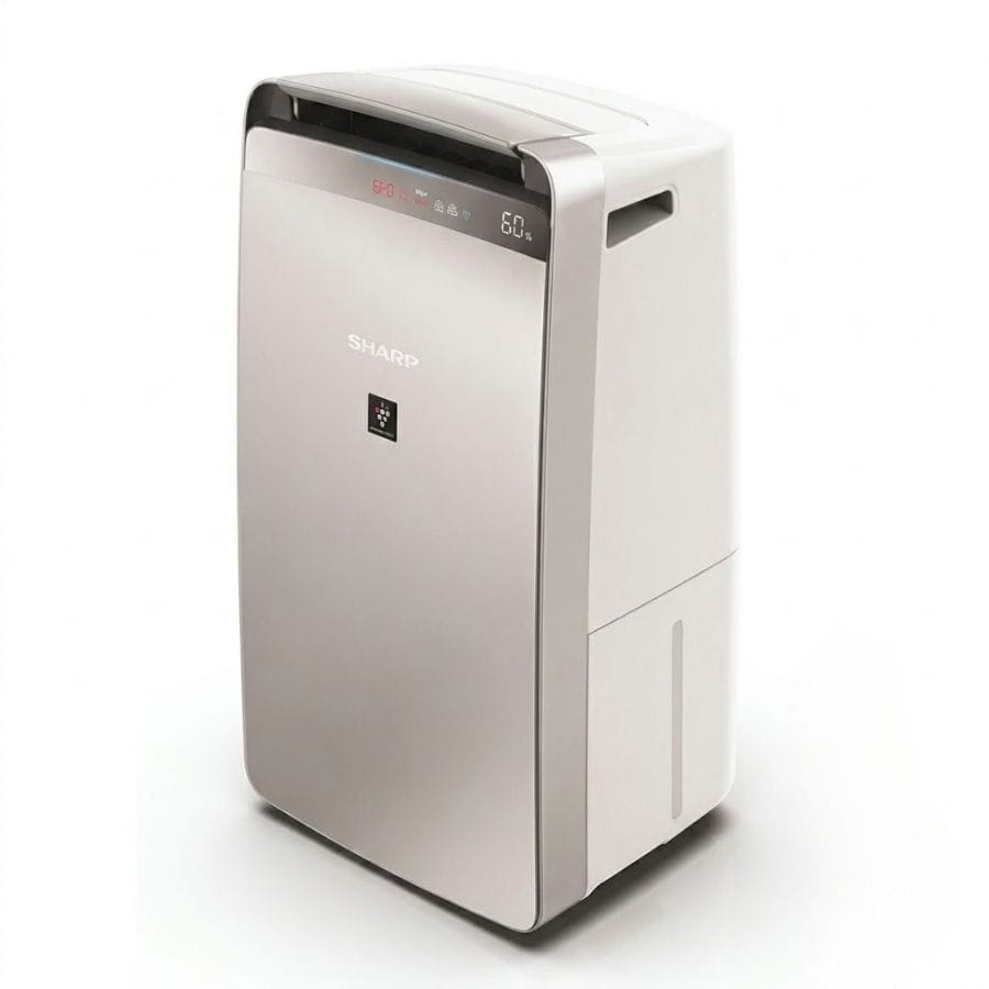 Máy Lọc Không Khí & Hút Ẩm Sharp DW-J27FV-S (Plasmacluster Ion 7000, 27L/Ngày, Màng HEPA)