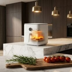 Nồi Chiên Không Dầu Xiaomi Smart Air Fryer 6.5L (Nhiệt Đối Lưu 360°, Dải Nhiệt 40°C–220°C)